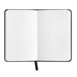 Bloc-notes A5 SquaredCouleur:Noir
