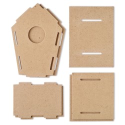 Nichoir WoohouseCouleur:Bois
