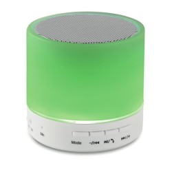 Haut-parleur Rond avec LED Round WhiteCouleur:Blanc