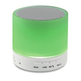 Haut-parleur Rond avec LED Round WhiteCouleur:Blanc