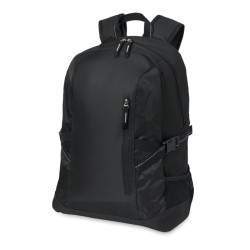 Sac à dos en polyester TecnotrekCouleur:Noir