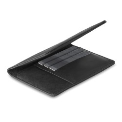 Support de passeport 2 tons ShieldocCouleur:Noir