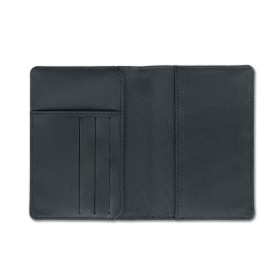 Support de passeport 2 tons ShieldocCouleur:Noir