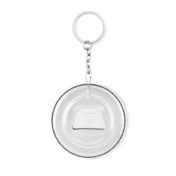 Décapsuleur porte-clés métal Pin FlaskCouleur:Argent mat