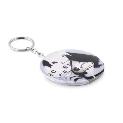 Décapsuleur porte-clés métal Pin FlaskCouleur:Argent mat
