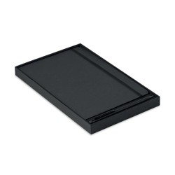 Carnet A5 et stylo assorti Neilo SetCouleur:Noir
