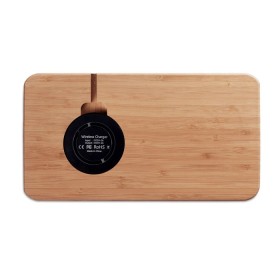 Chargeur sans fil organiseur CleandeskCouleur:Bois