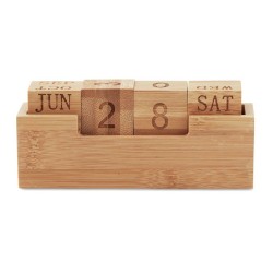 Calendrier en bambou KarendaCouleur:Bois