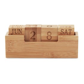 Calendrier en bambou KarendaCouleur:Bois