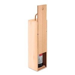 Coffret bouteille en bois VinboxCouleur:Bois