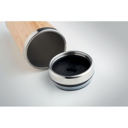 Gourde double paroi Bambou Rodeodrive+Couleur:Bois