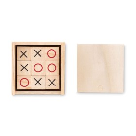 Jeu de morpion en bois Tic Tac ToeCouleur:Bois
