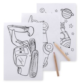 Set de coloriage Folder2 GoCouleur:Beige