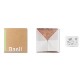 Substrat avec graines Basilic. BasilCouleur:Beige