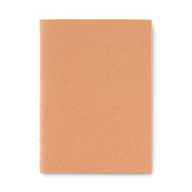 Carnet A6 couv en carton Mini Paper BookCouleur:Beige