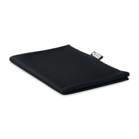 Serviette de sport en RPET Tuko RpetCouleur:Noir