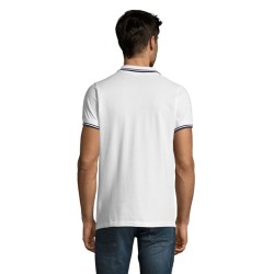 Pasadena Men Polo 200Couleur:BLANC/MARINE   
