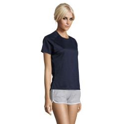 Sporty Women T-Shirt  140GCouleur:FRENCH MARINE  