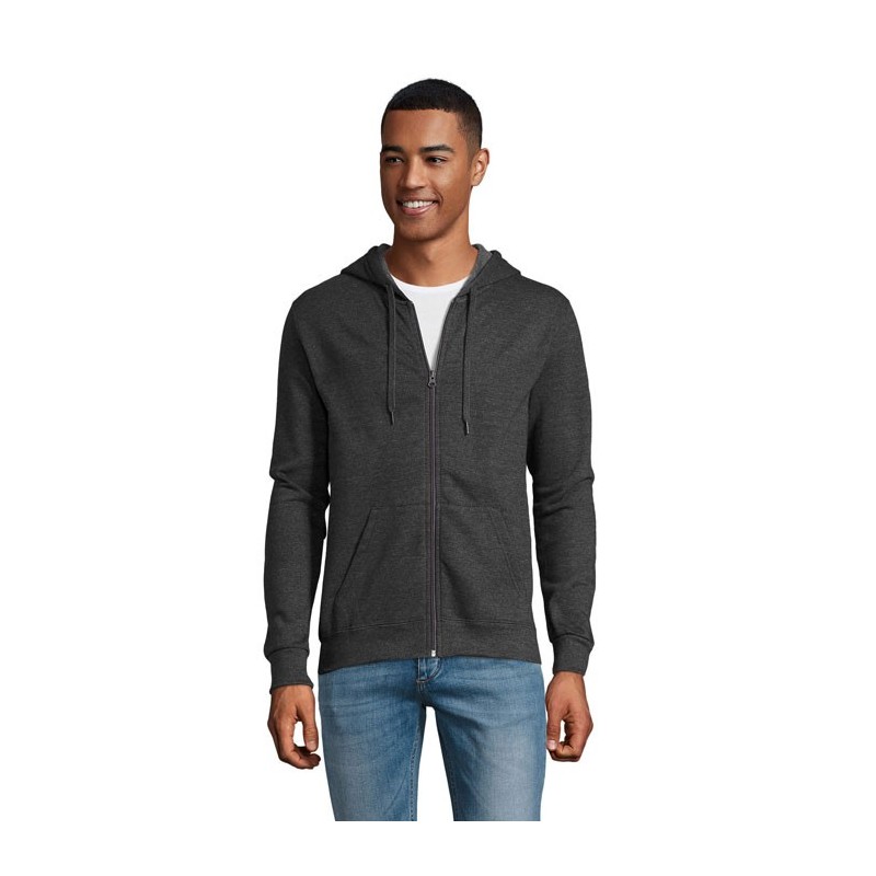 Stone Uni Hoodie 260GCouleur:Anthracite chiné