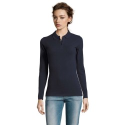 Perfect Lsl Women Polo 180Couleur:FRENCH MARINE  