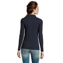 Perfect Lsl Women Polo 180Couleur:FRENCH MARINE  