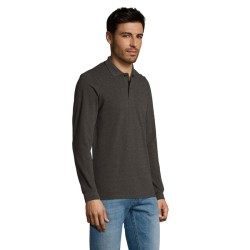Perfect Lsl Men Polo 180Couleur:Anthracite chiné