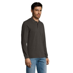 Perfect Lsl Men Polo 180Couleur:Anthracite chiné