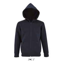 Stone Kids Vest Zip CapucheCouleur:FRENCH MARINE  