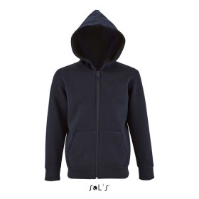 Stone Kids Vest Zip CapucheCouleur:FRENCH MARINE  