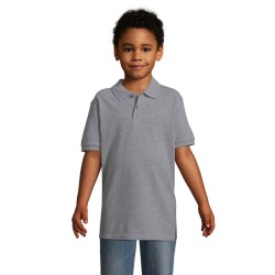 Perfect Kids Polo 180Couleur:GRIS CHINÉ II  