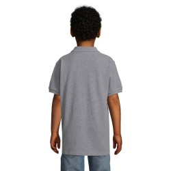 Perfect Kids Polo 180Couleur:GRIS CHINÉ II  