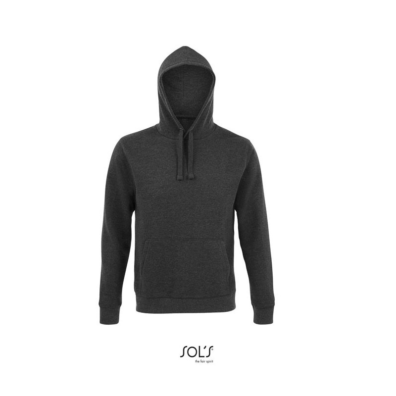 Spencer Sweat Capuche 280Couleur:Anthracite chiné