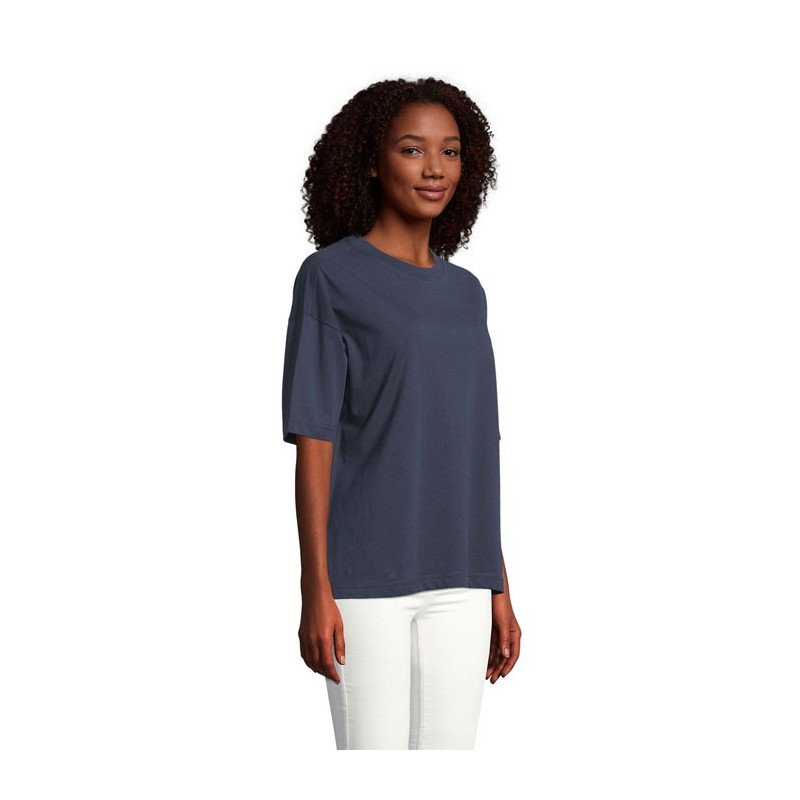 Boxy Women T-Shirt OversizeCouleur:FRENCH MARINE  