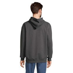 Carter Veste Zip CapucheCouleur:Anthracite chiné