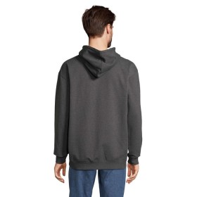 Carter Veste Zip CapucheCouleur:Anthracite chiné