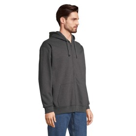 Carter Veste Zip CapucheCouleur:Anthracite chiné