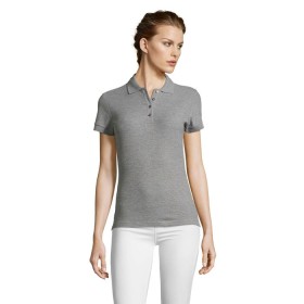People Women Polo 210GCouleur:GRIS CHINÉ II  