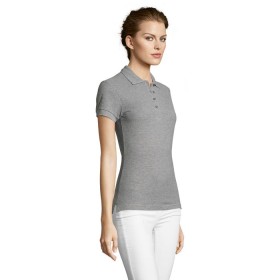 People Women Polo 210GCouleur:GRIS CHINÉ II  