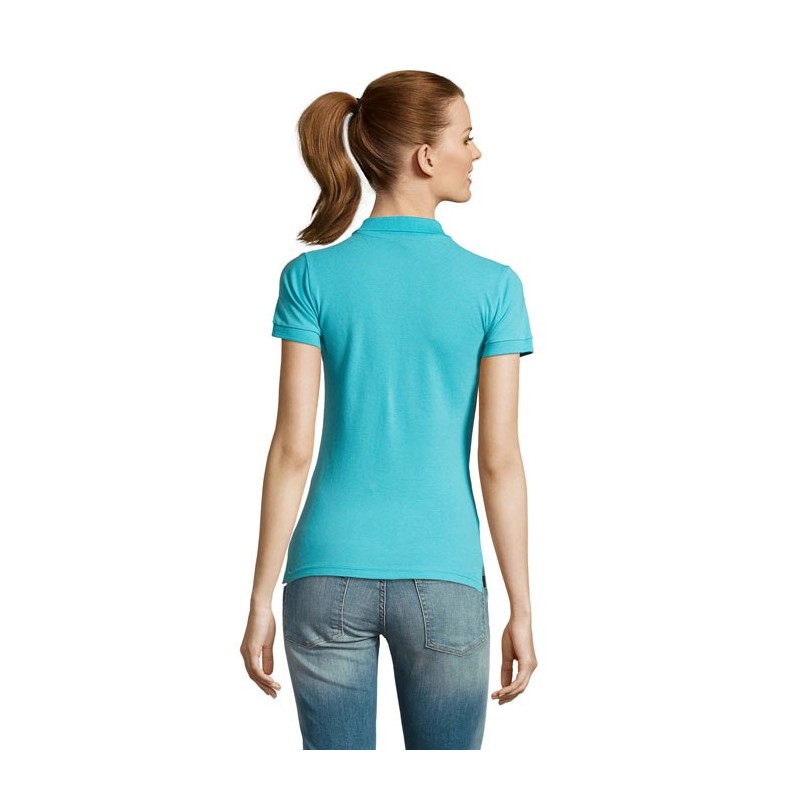 Passion Women Polo 170GCouleur:BLEU ATOLL     