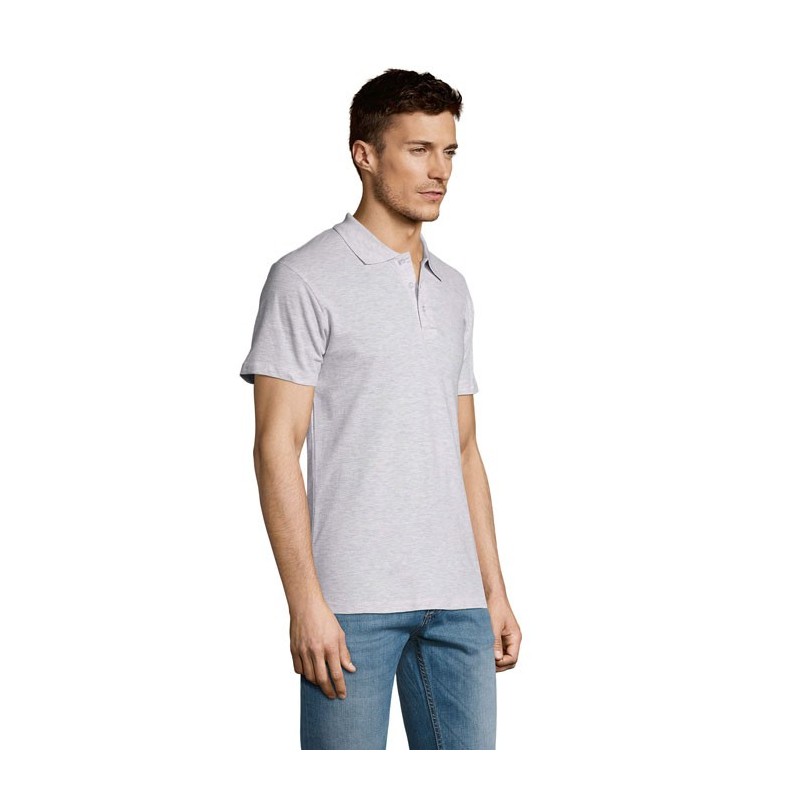 Summer Ii Men Polo 170GCouleur:BLANC CHINÉ    