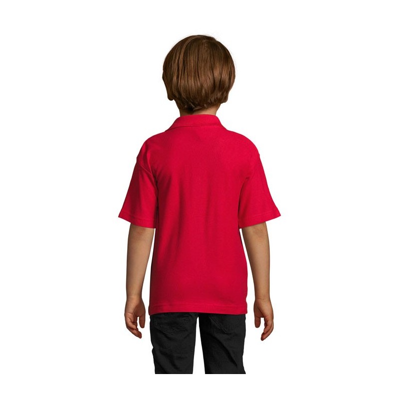 Summer Ii Kids Polo 170GCouleur:Rouge