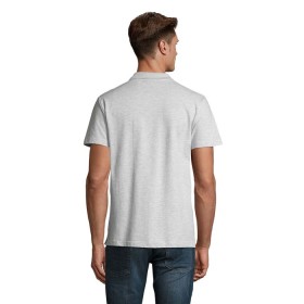 Spring Ii  Polo Homme 210GCouleur:BLANC CHINÉ    
