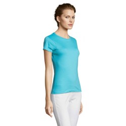 Miss Tee-Shirt Femme 150Couleur:BLEU ATOLL     