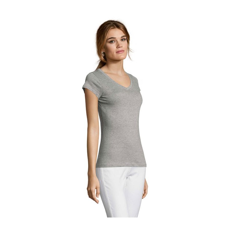 Moon Women T-Shirt 150GCouleur:Gris chiné