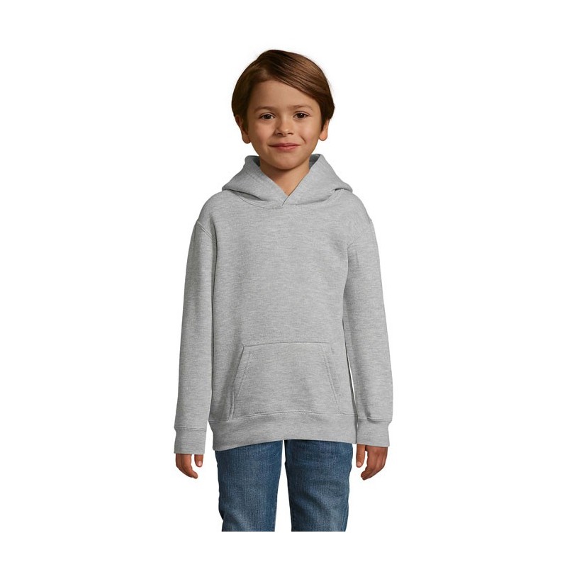 Slam Kids  Sweat CapucheCouleur:Gris chiné