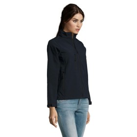 Roxy Zip Softshell FemmeCouleur:Bleu abysse