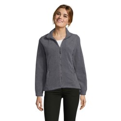 North Women Veste PolaireCouleur:Gris chiné