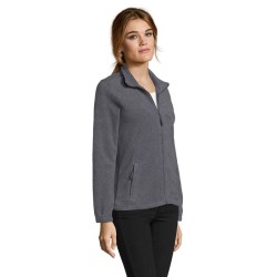 North Women Veste PolaireCouleur:Gris chiné