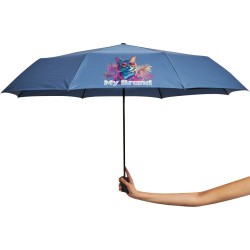 Parapluie pliant anti tempête entièrement automatique MISTRAL560101-MISTRALCouleur:bleu marine (4066),Parapluie pliant anti temp