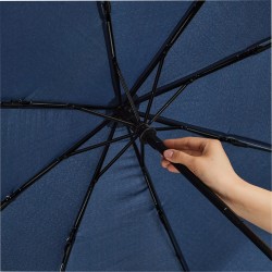 Parapluie pliant anti tempête entièrement automatique MISTRAL560101-MISTRALCouleur:bleu marine (4066),Parapluie pliant anti temp